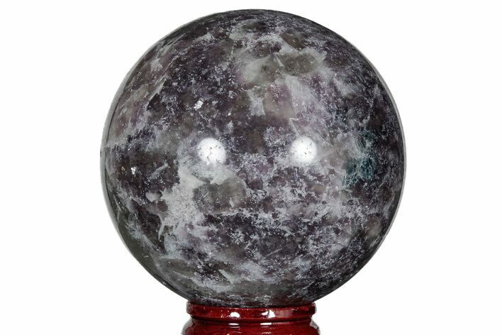 Sparkly, Purple Lepidolite Sphere - Madagascar #214006